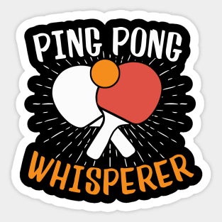 Ping Pong Sticker